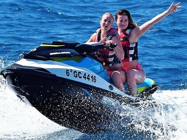 Two girls just having fun